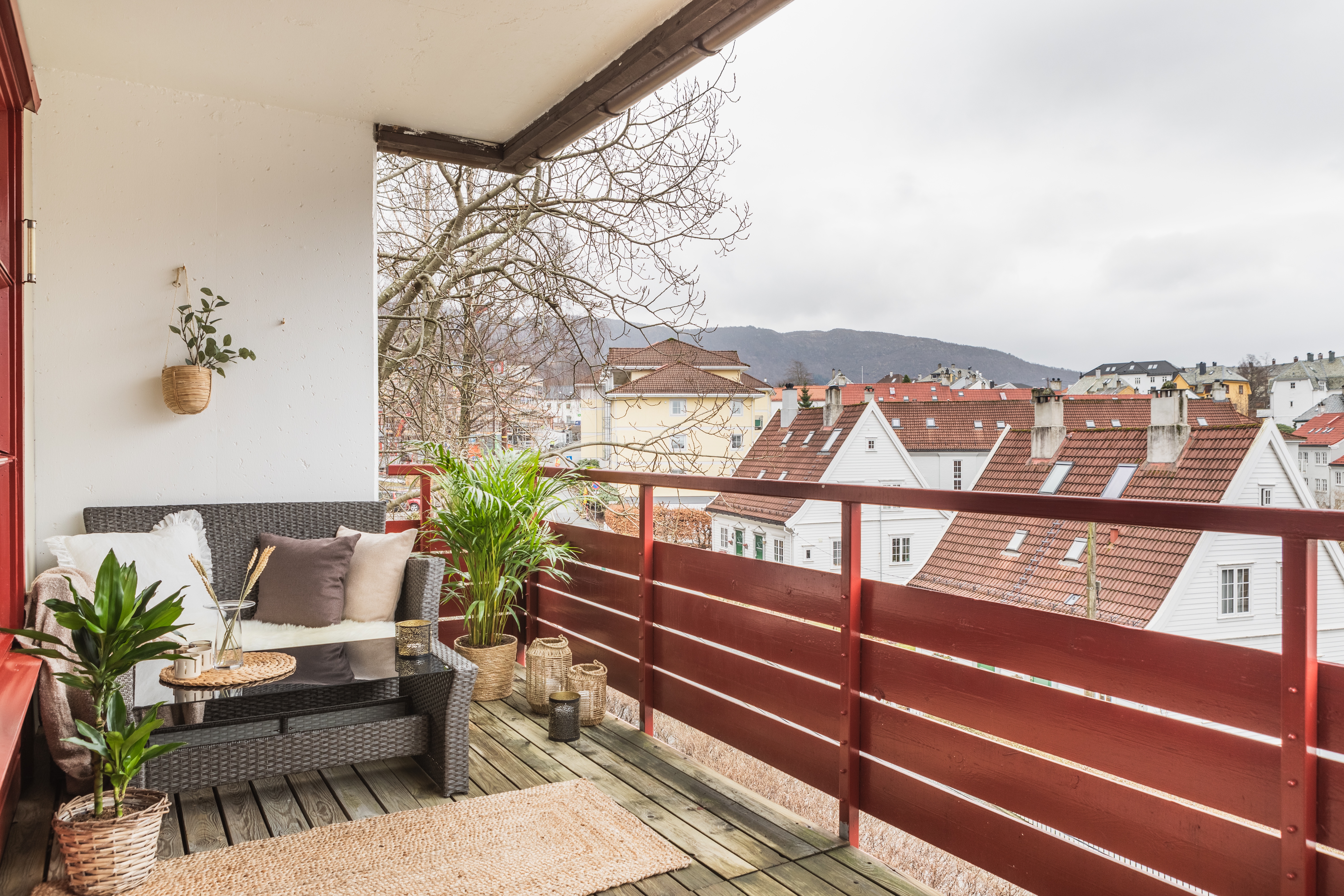 Bilde tatt på høsten med dårlig vær